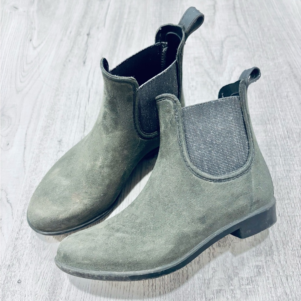 Elements Girls Chelsea Ankle Fashion Boots Gray Size 12